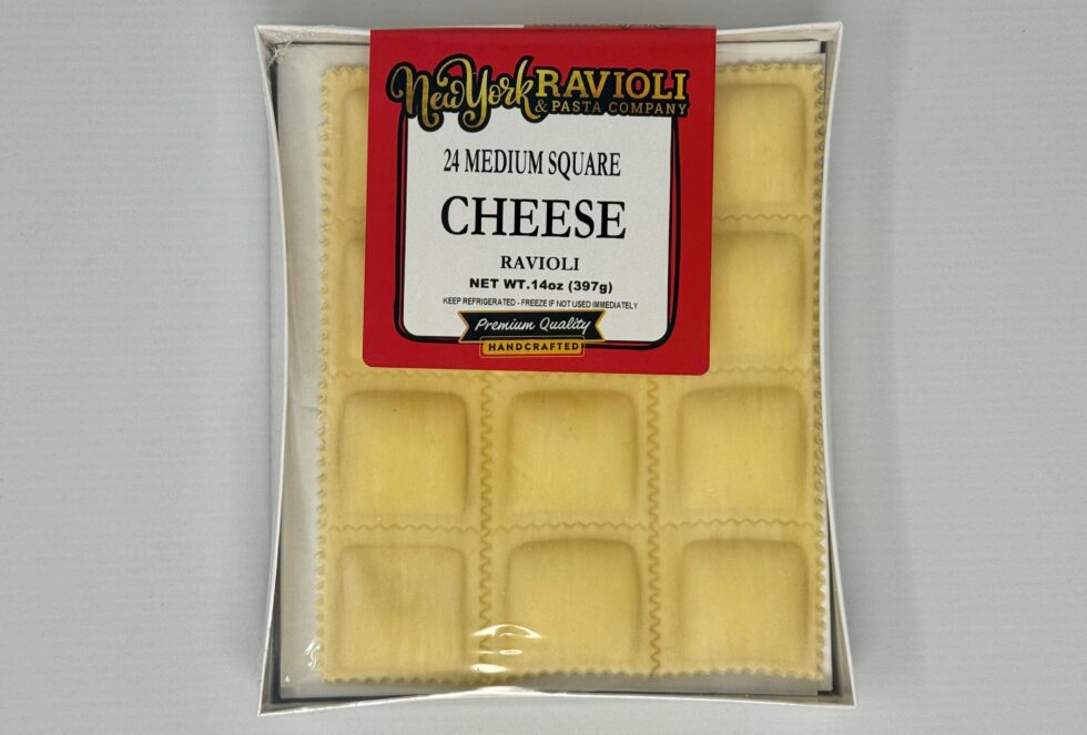 Medium Square Cheese Ravioli