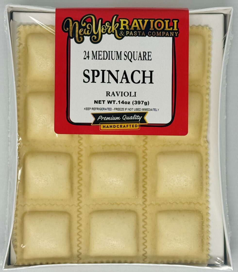 Medium Square Spinach Ravioli - Image 2