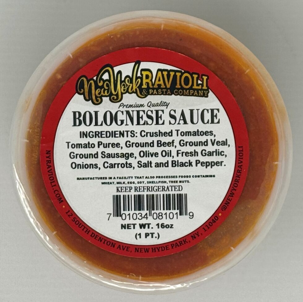 Homemade Bolognese Sauce (16oz or 32oz)