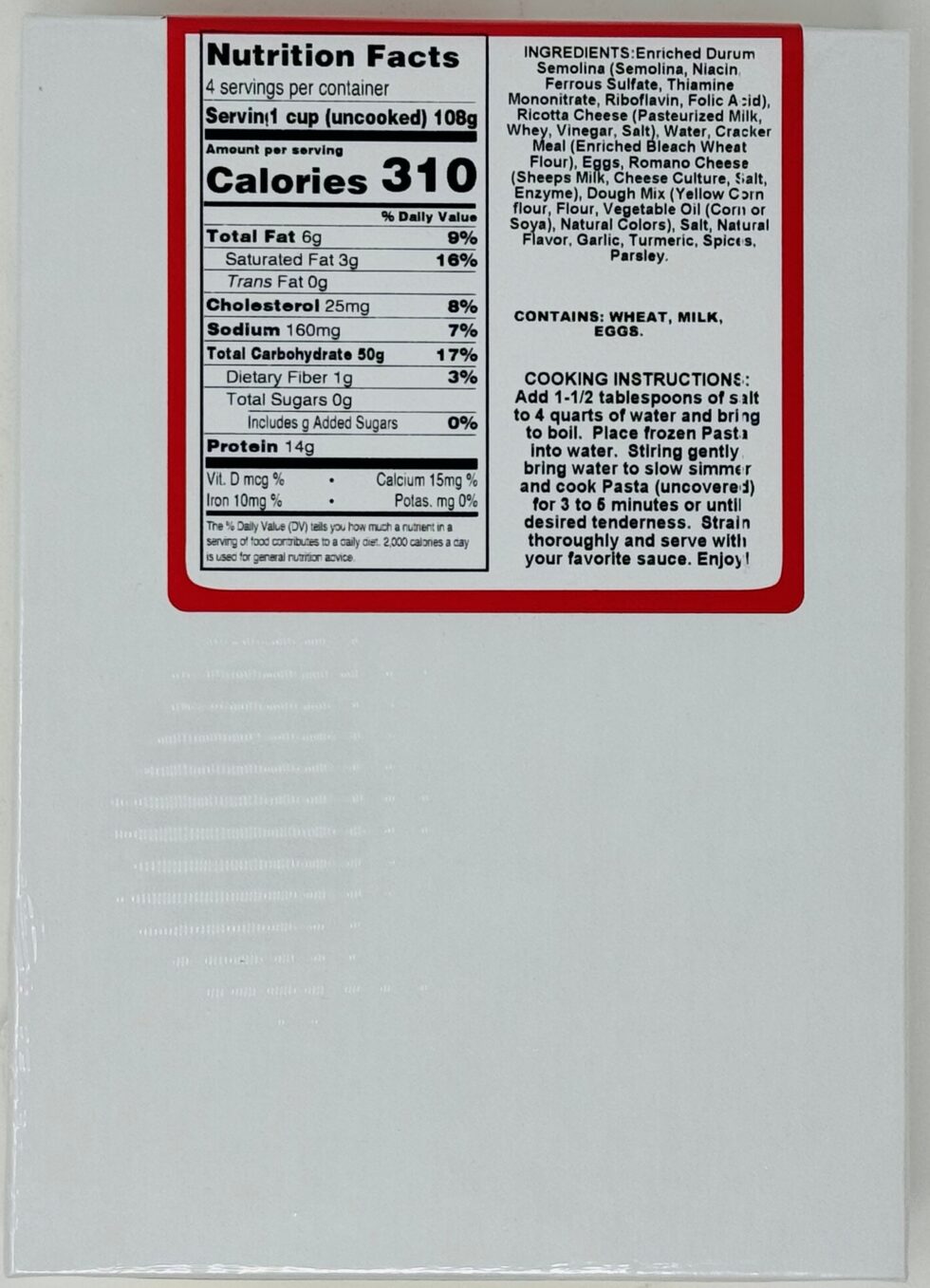 Cheese Tortellini - Image 3