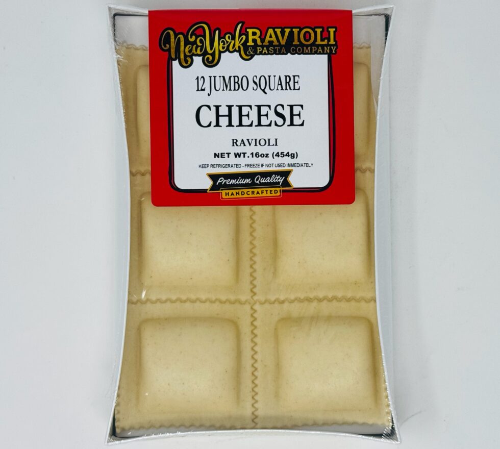 Jumbo Square Cheese Ravioli