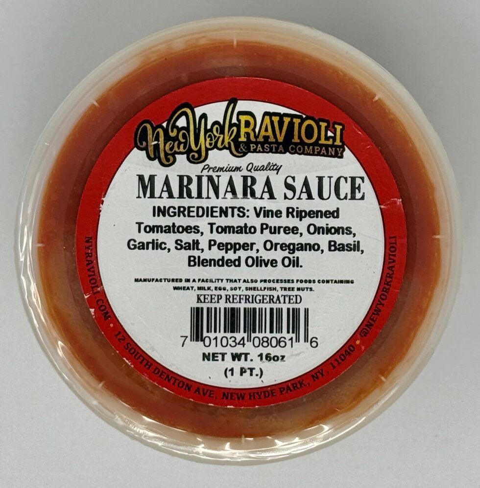 Homemade Marinara Sauce (16oz or 32oz)