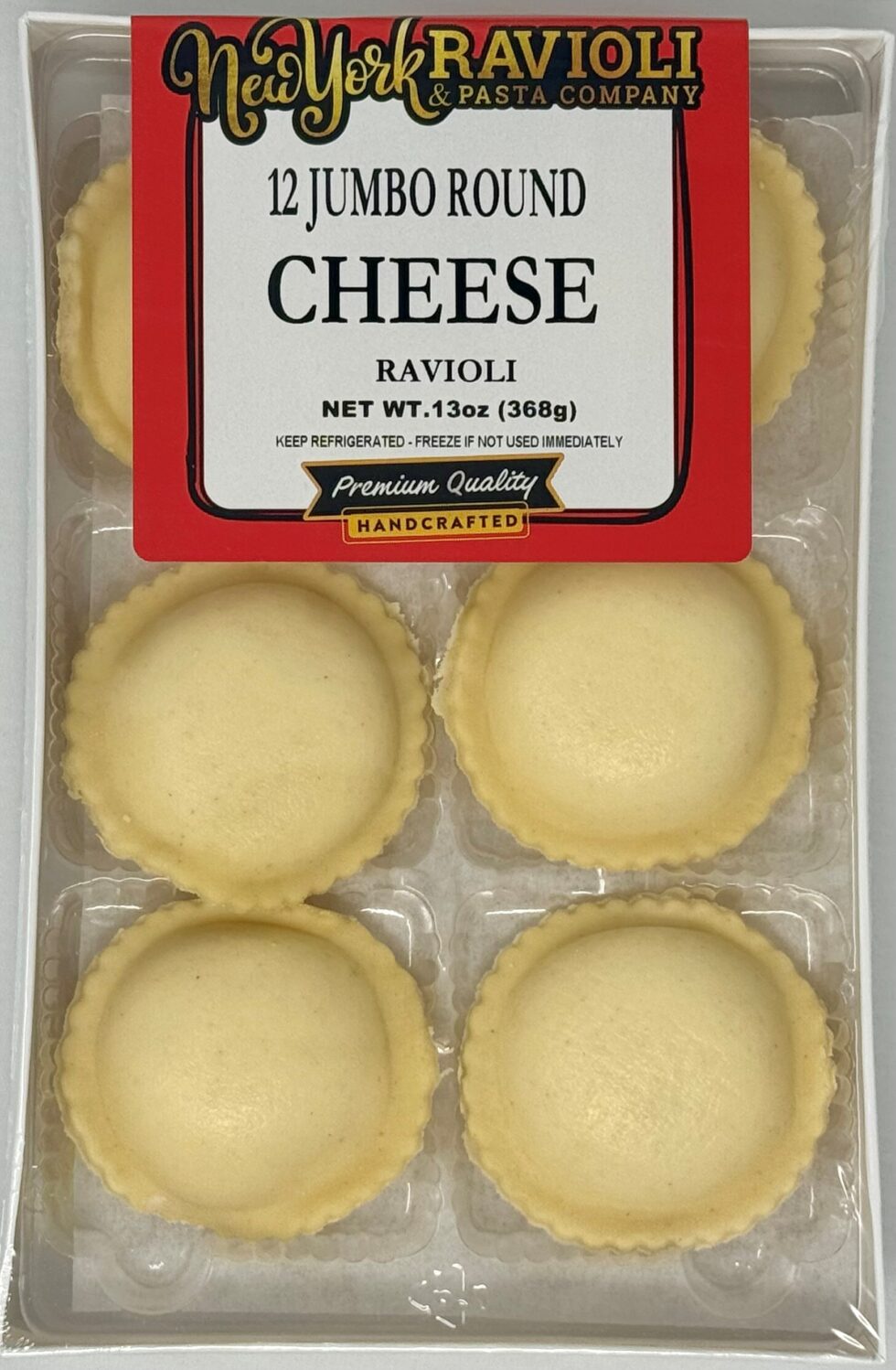 Jumbo Round Cheese Ravioli - Image 2