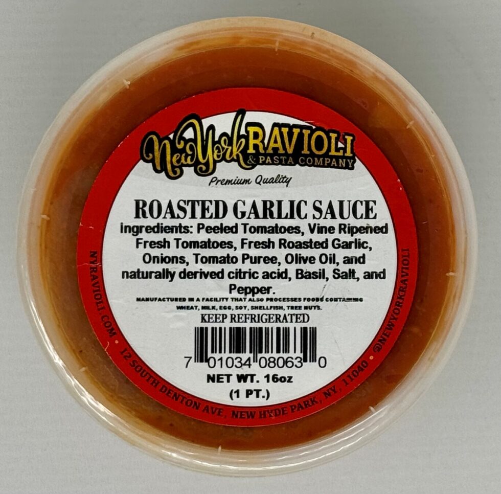 Homemade Roasted Garlic Sauce (16oz)