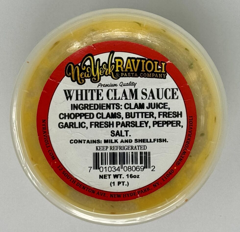 Homemade White Clam Sauce (16oz)