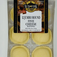 Jumbo Round Five Cheese Ravioli
