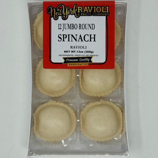Jumbo Round Spinach Ravioli
