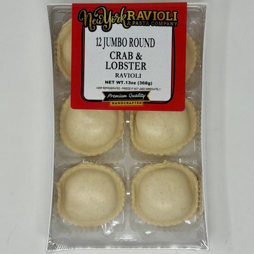 Jumbo Round Crab & Lobster Ravioli