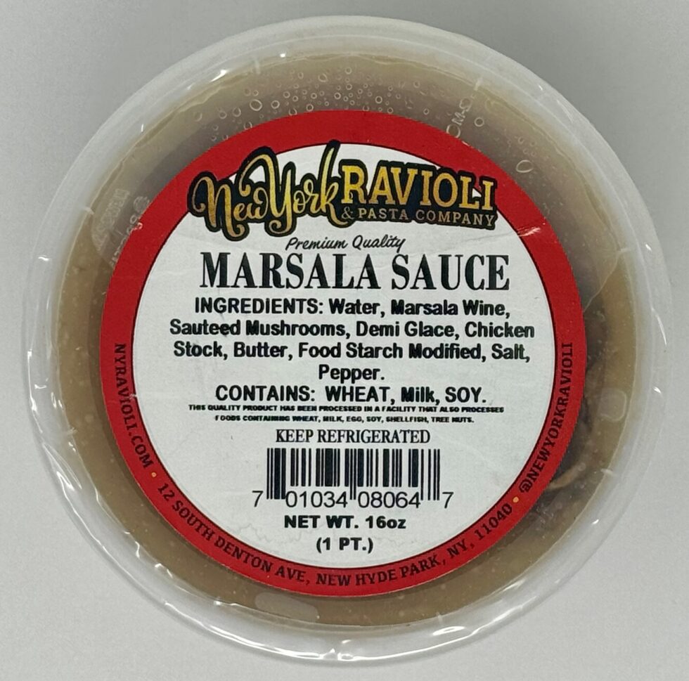 Homemade Marsala Wine Sauce (16oz)