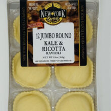 Jumbo Round Kale & Ricotta Ravioli